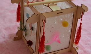 幼儿园手工灯笼制作